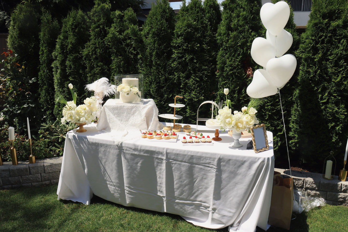 Backyard Wedding